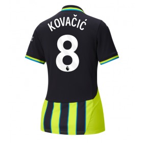 Manchester City Mateo Kovacic #8 Borta Kläder Dam 2024-25 Kortärmad